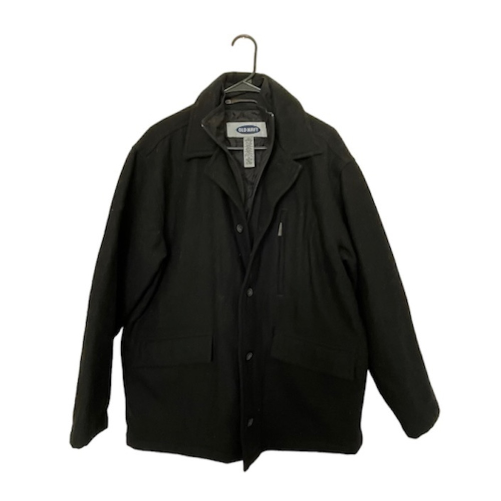 Old Navy Men’s Wool Blend Winter Coat